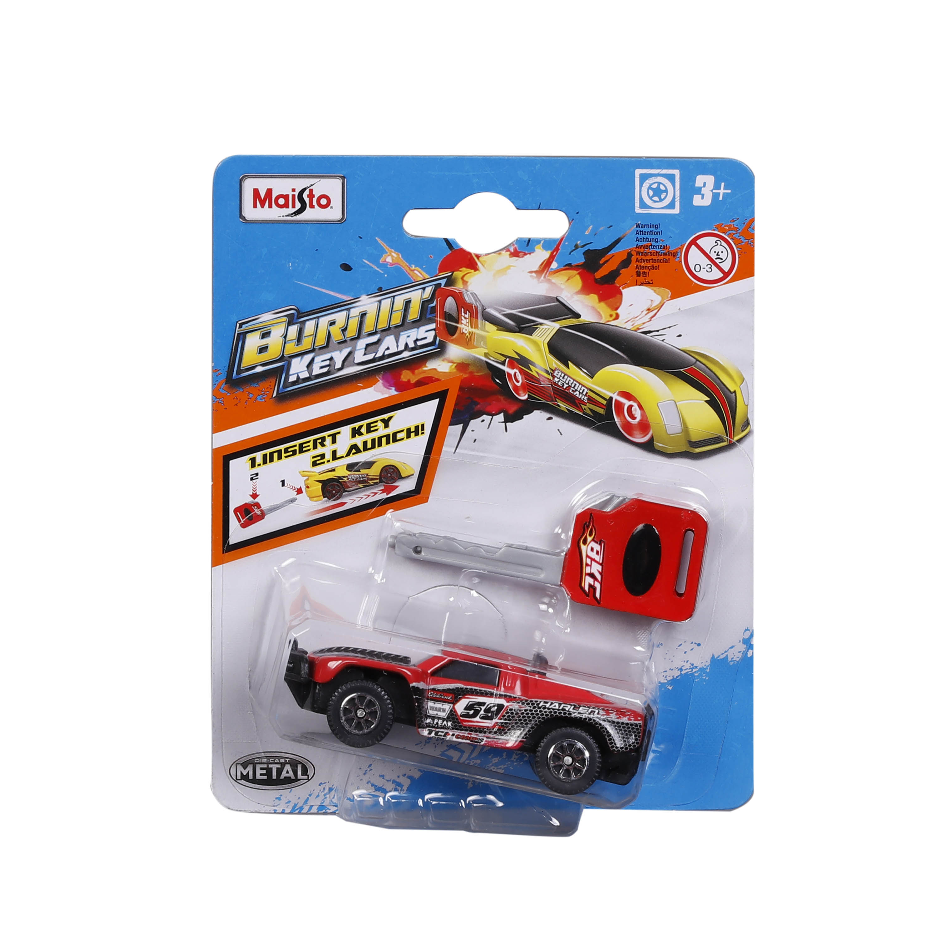 Burnin’ Key Cars Street Speeder – სათამაშო ხედი 1